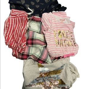 Girls 5pcs clothing lot sz 4-7